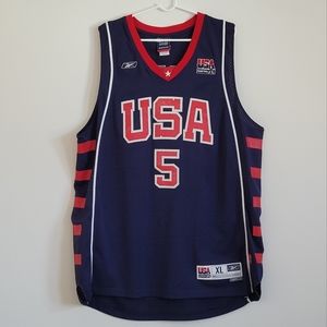 Vintage Stephon Marbury Team USA Jersey